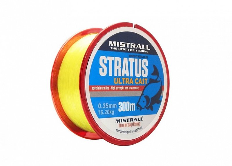 Mistrall Vlasec Stratus Ultra Cast Yellow 300m
